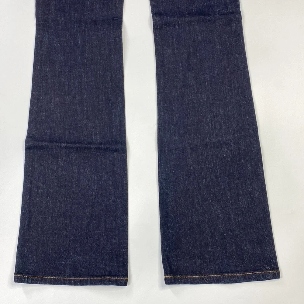 Tory Burch Classic Tory Jean Dark Wash Bootcut Size 25 (28x35)